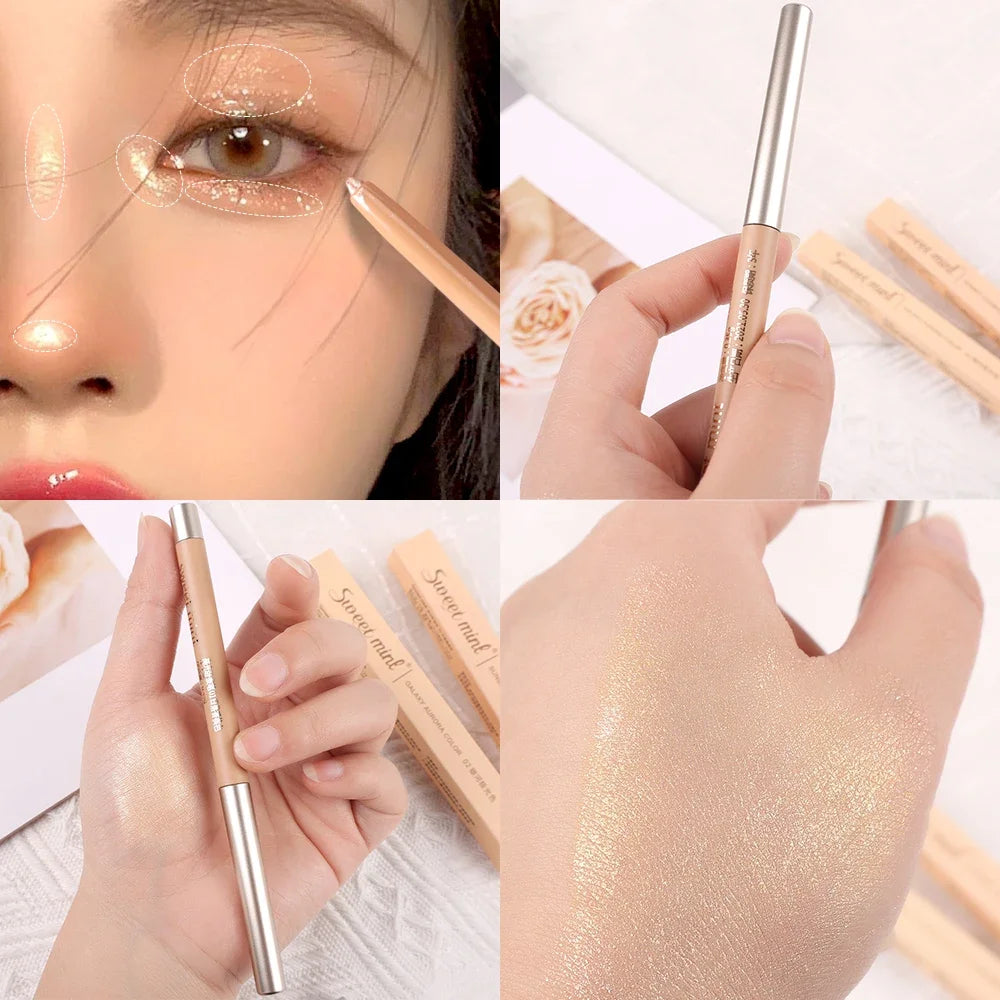 Shiny Silkworm Glitter Eyeliner Pencil