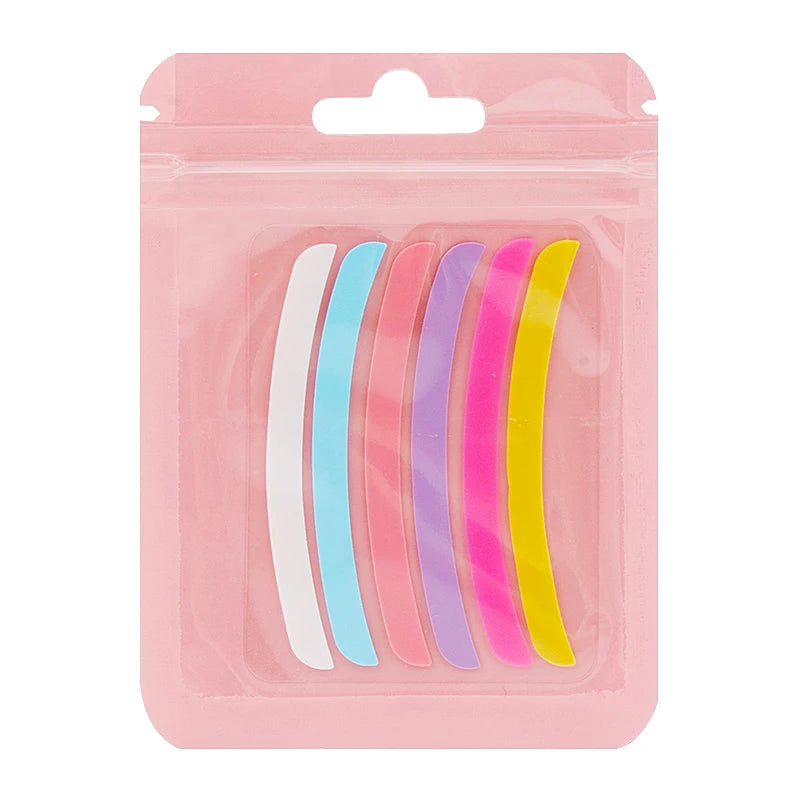 6 Pcs Silicone Eyelash Lift Pads
