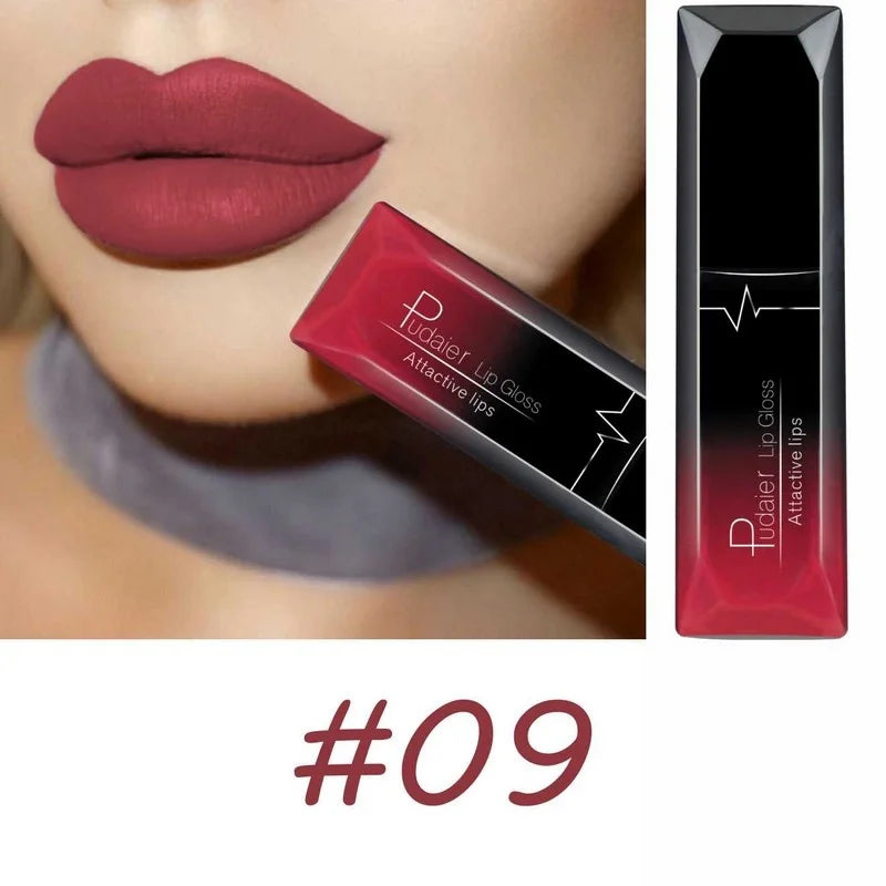 17-Color Matte Long-Lasting Liquid Lipstick Set