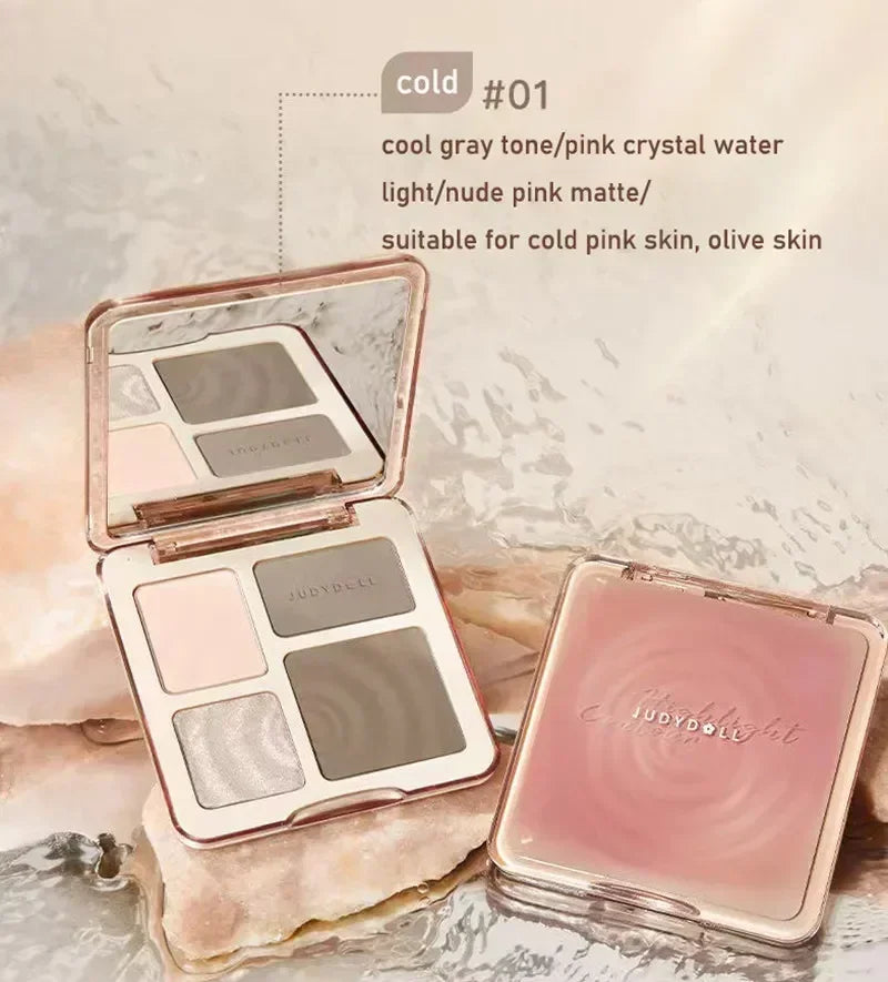 Judydoll 3D Highlighter & Contour Palette