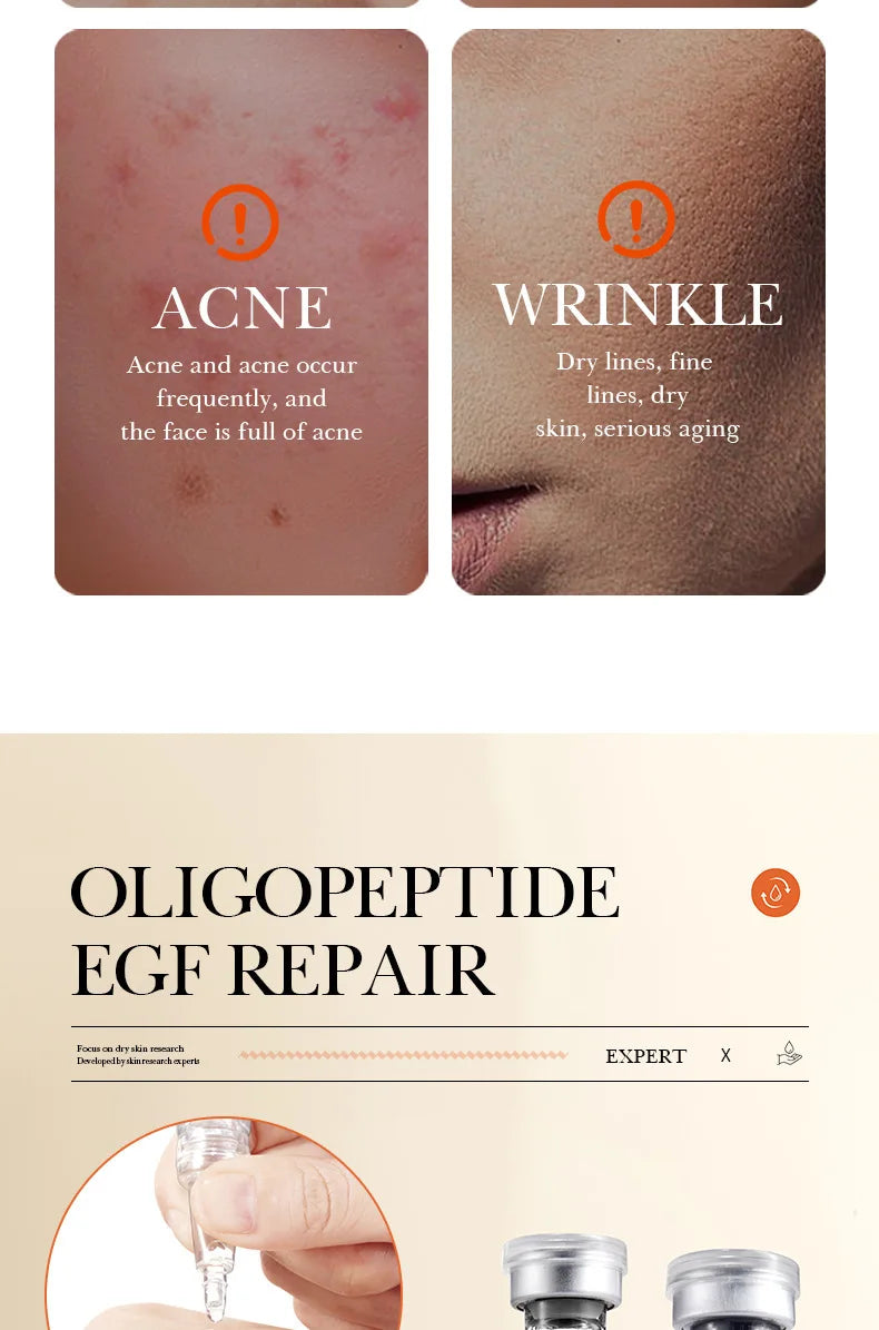 Facial Microneedling Serum Peptides Set