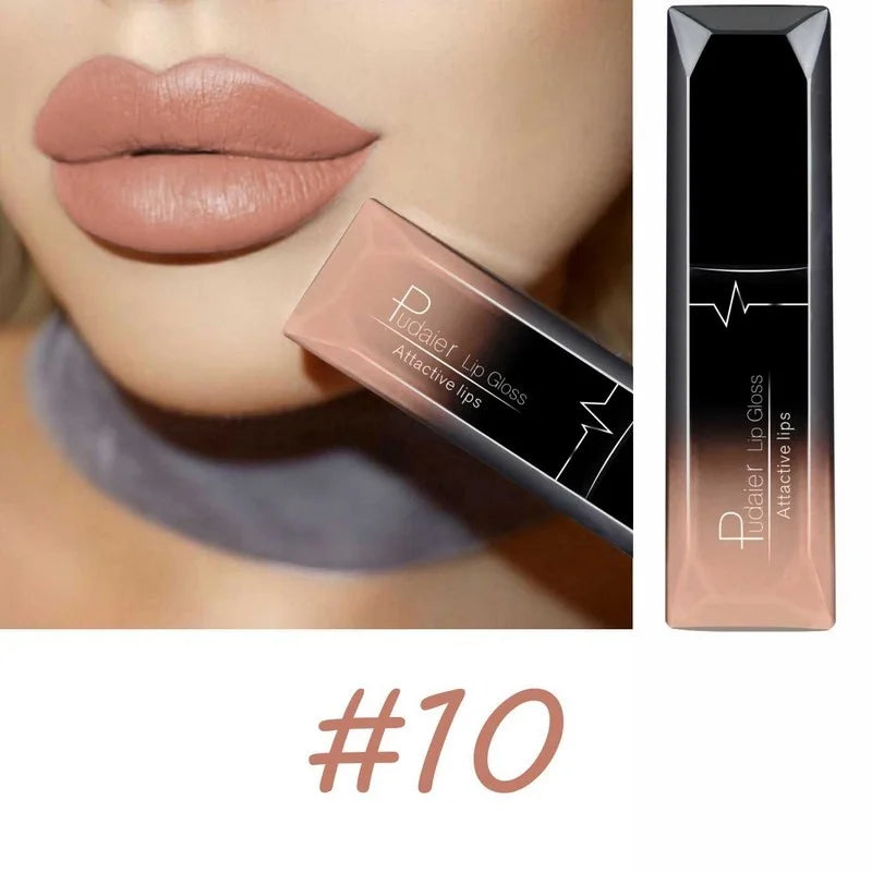 17-Color Matte Long-Lasting Liquid Lipstick Set