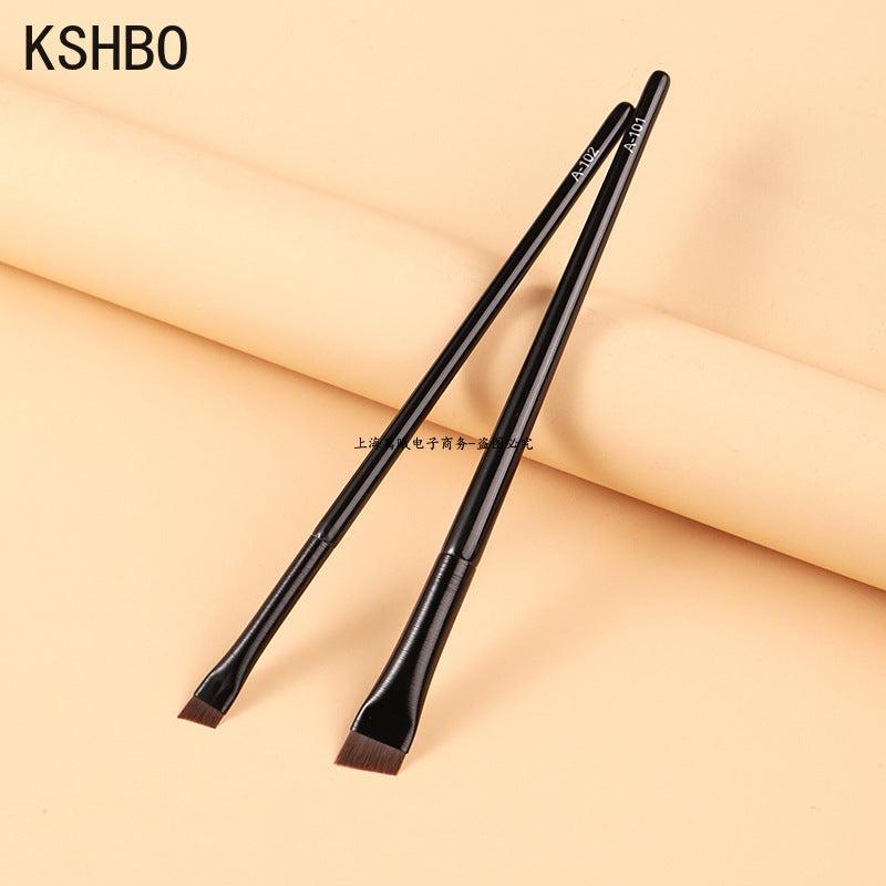KSHBO 2pcs Brow & Eyeliner Brush Set