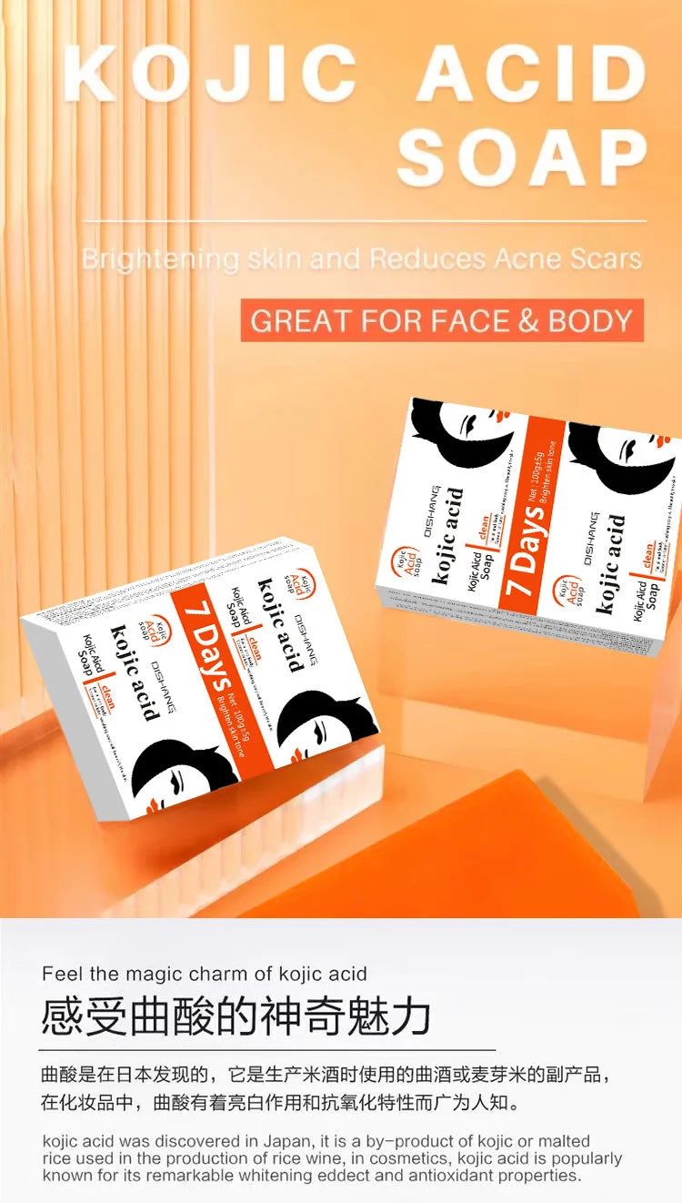 Kojic Acid Whitening Soap – Handmade Brightening Cleanser