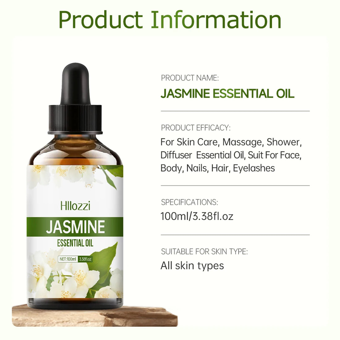 Jasmine Essential Oil – Massage, Aromatherapy & Skincare