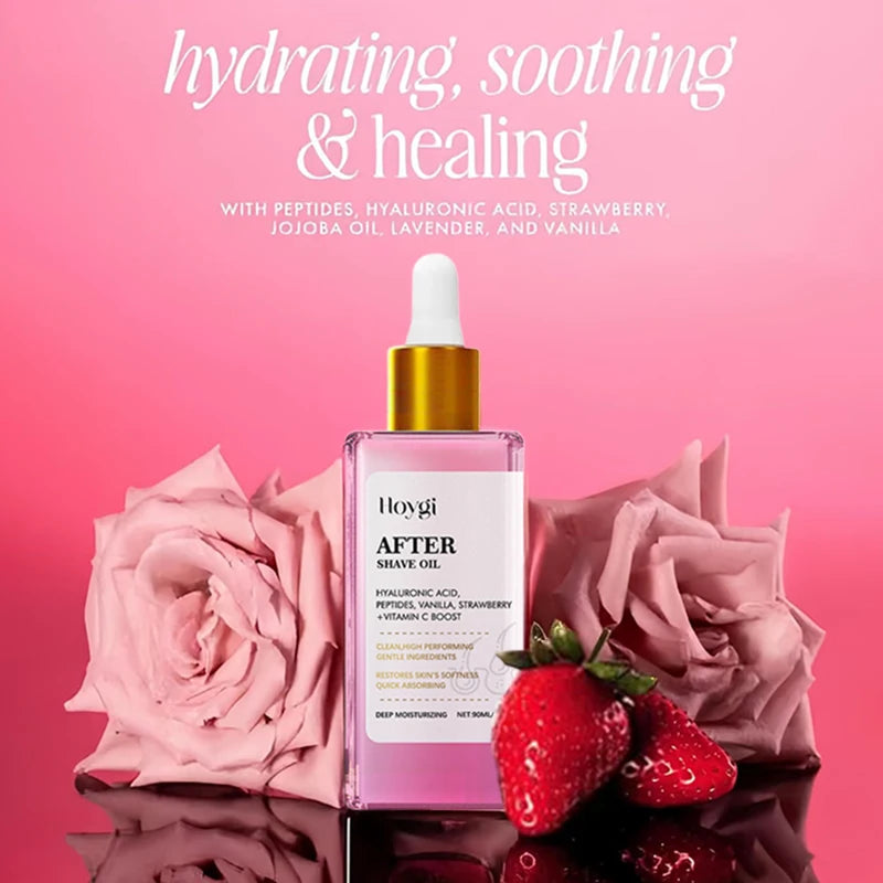 Strawberry Vanilla After Shave Oil for Women