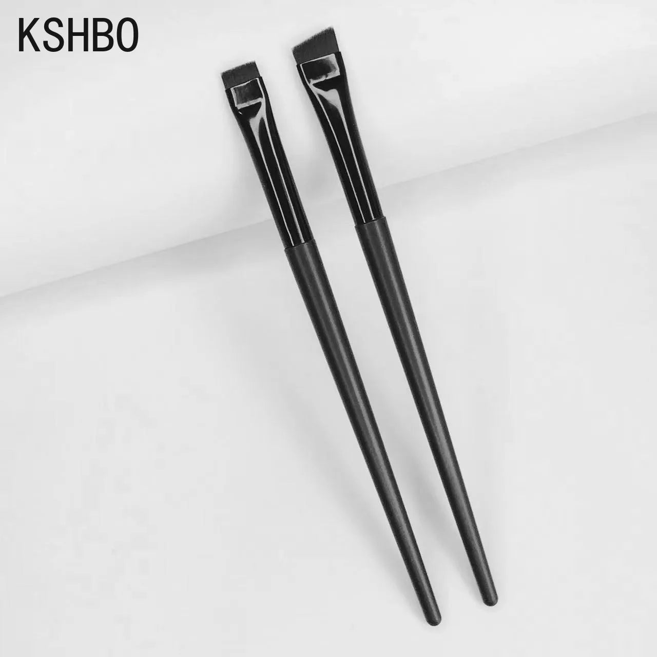 KSHBO 2pcs Brow & Eyeliner Brush Set