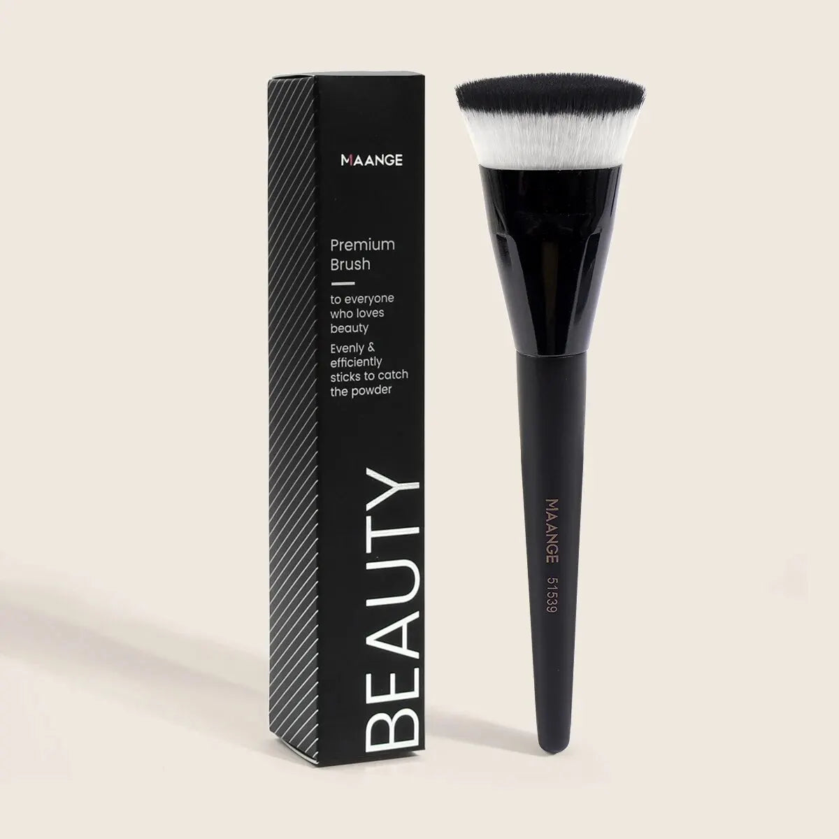 Flat Head Foundation Brush with Case