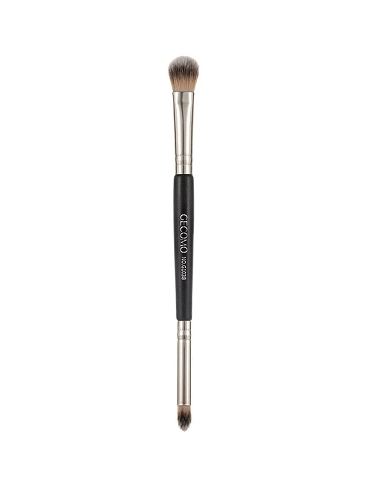 Double-Headed Eyeshadow Brush for Makeup Beginners