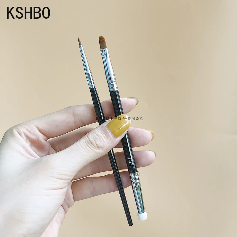 KSHBO 2pcs Brow & Eyeliner Brush Set