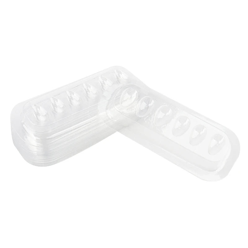 100pcs Disposable Lash Glue Holder Stickers – PVC Adhesive Pallet Pads