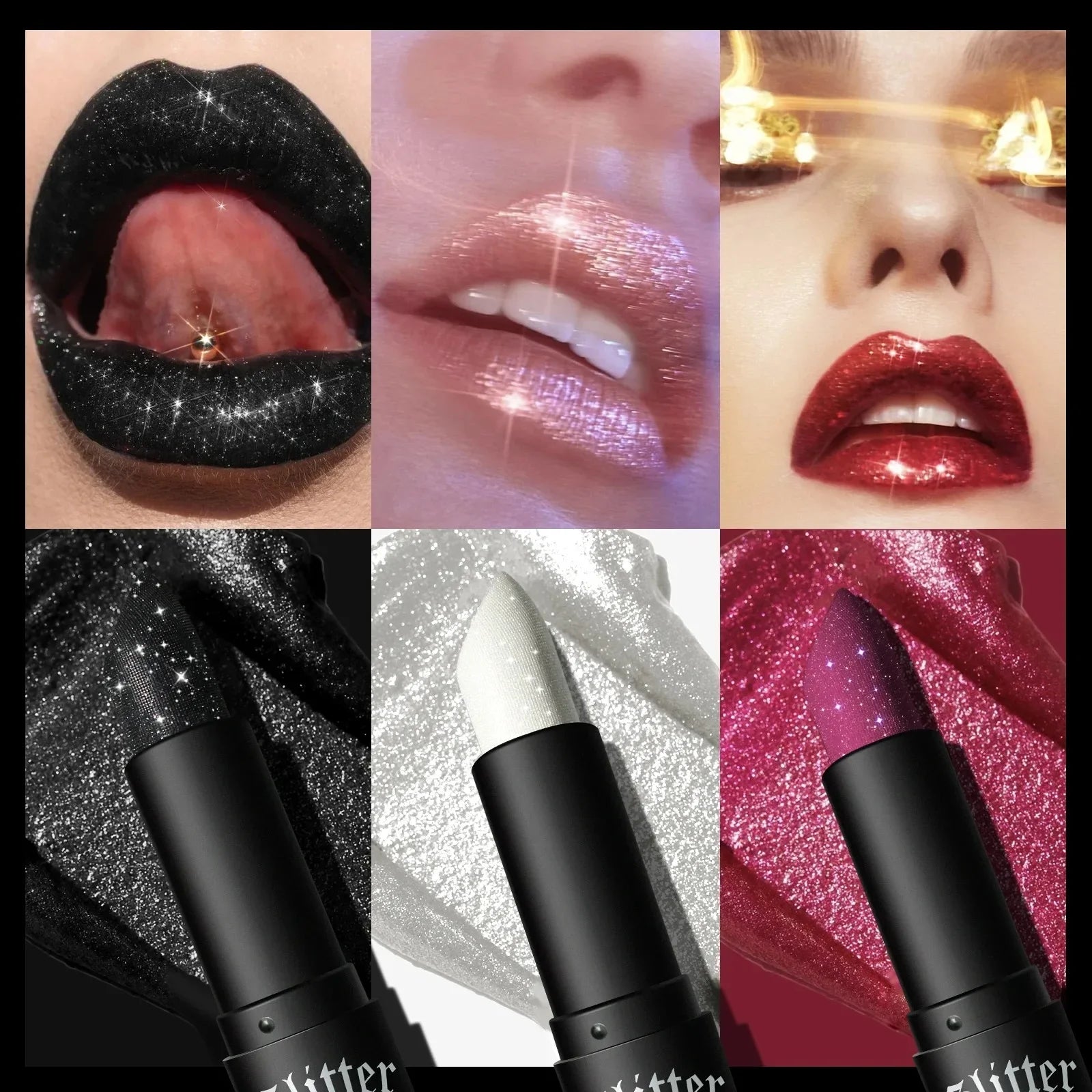7-Color Diamond Matte Lipstick