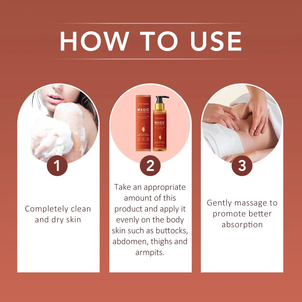 Women's Firming Body Oil – Abdomen & Thighs