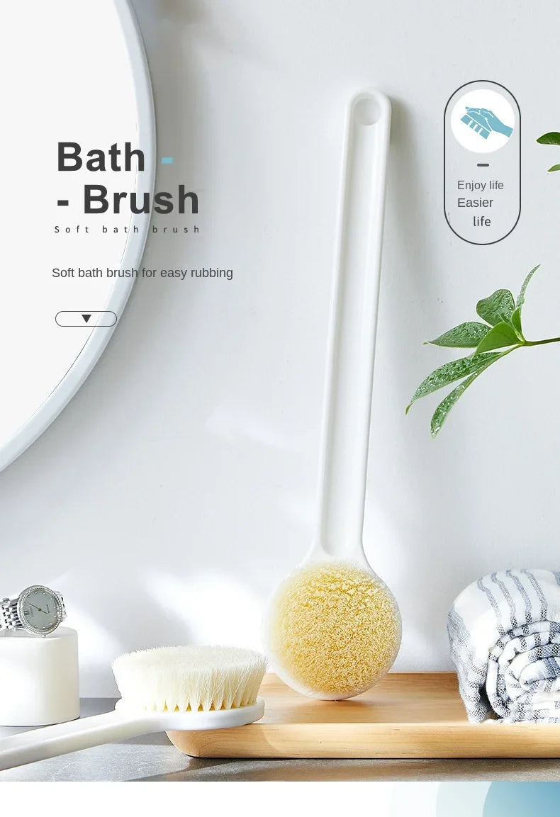 1pc Long Handle Shower Back Brush
