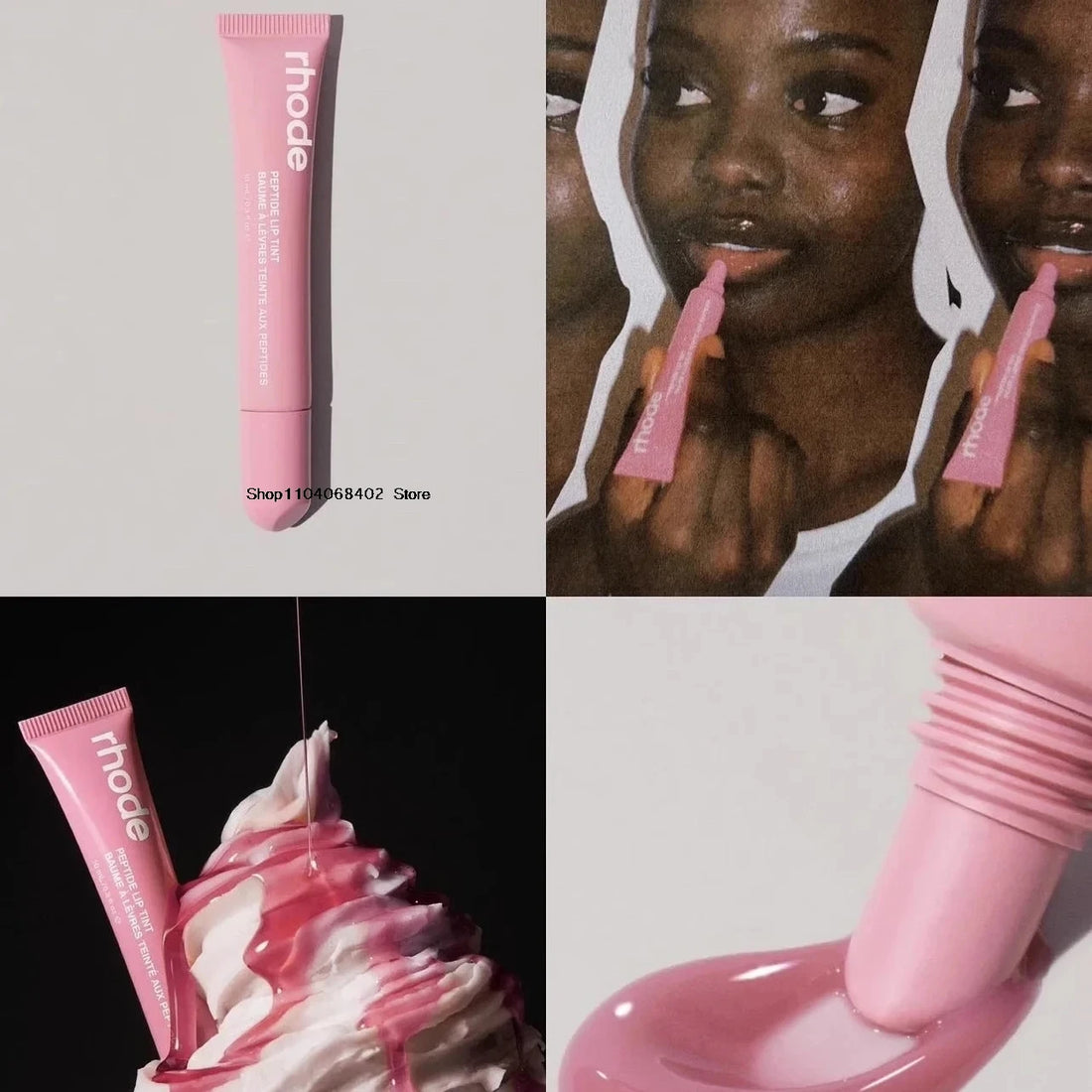 RHODE Toast Blush & Lip Gloss Set with iPhone Case