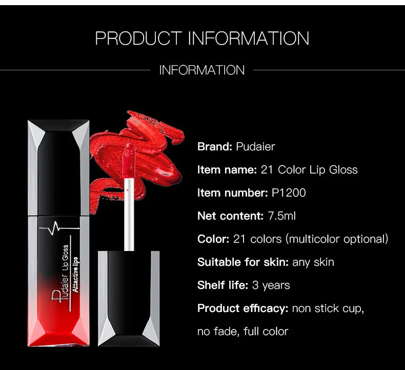 18-Color Matte Velvet Lipstick Set
