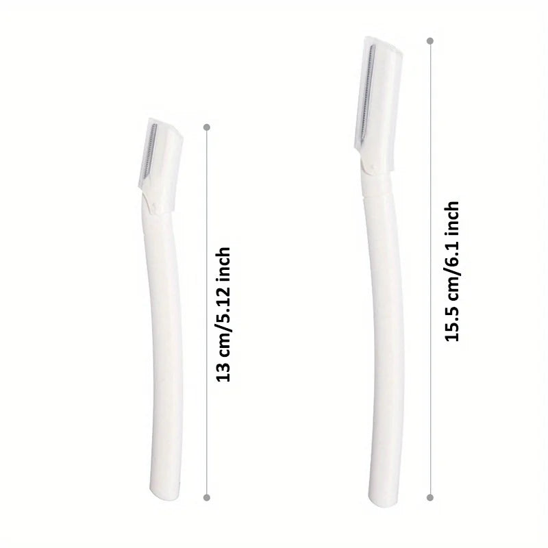 Stainless Steel Eyebrow Trimmer with Comb