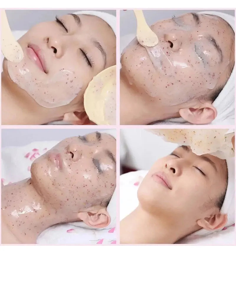 350g 24K Gold Rose Petal Jelly Mask Powder
