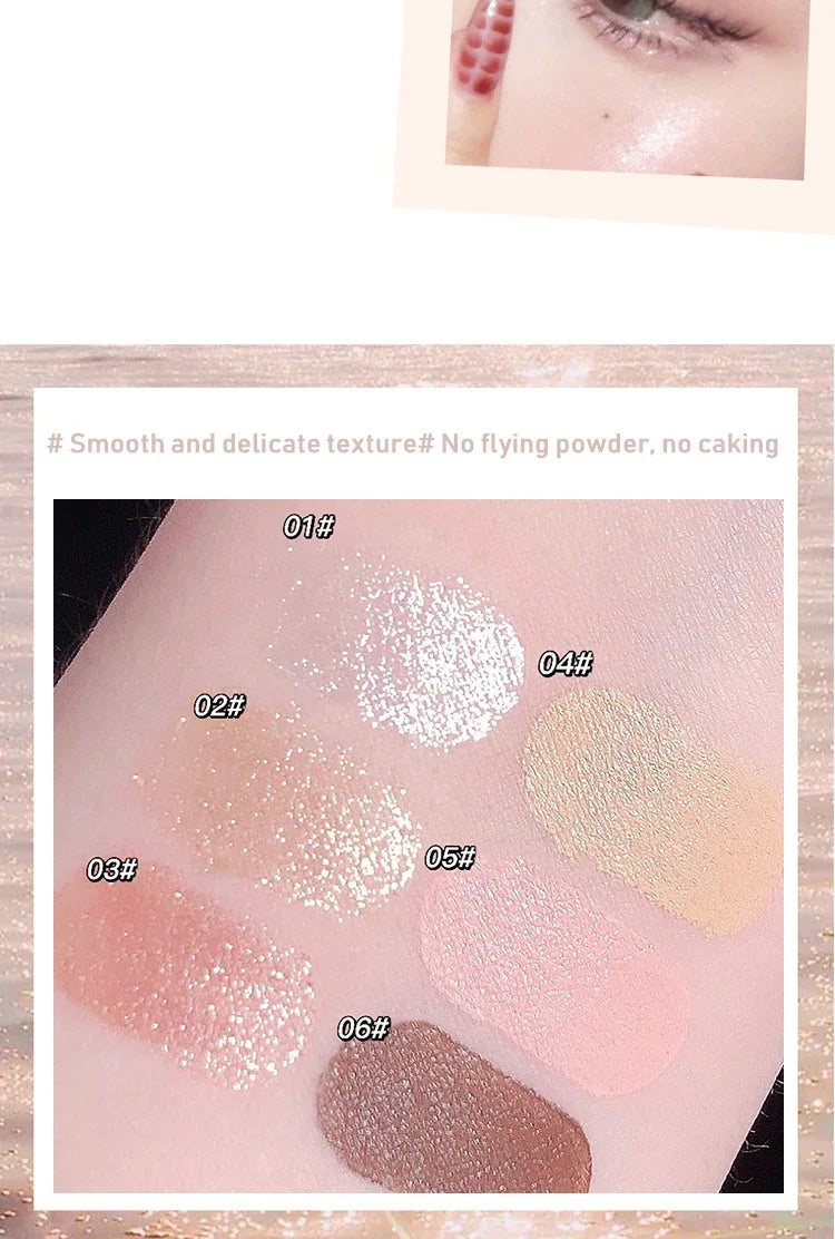 Glitter Pink Silkworm Eye Shadow Pencil