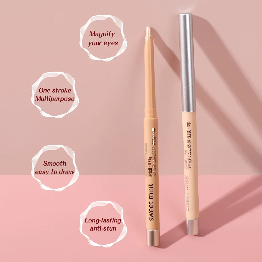 Shiny Silkworm Glitter Eyeliner Pencil