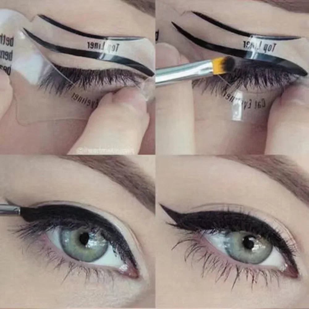 Winged Eyeliner & Eyeshadow Stencil Tool