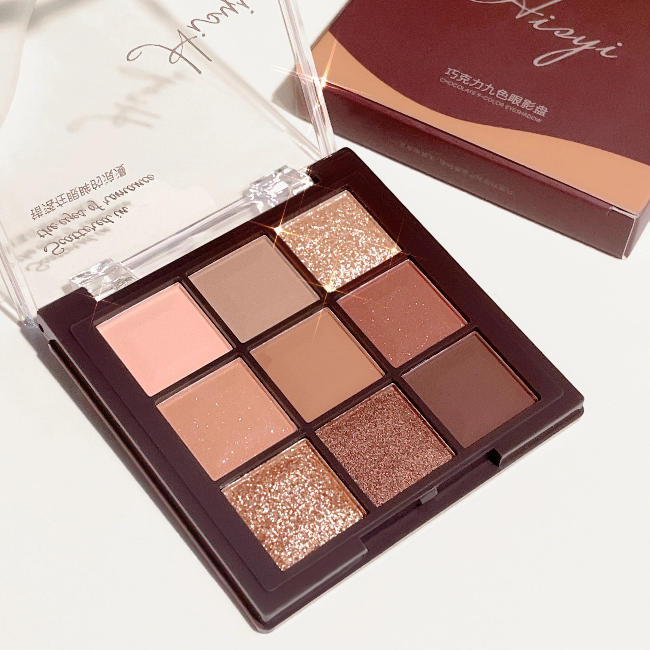 9-Color Chocolate Eyeshadow Palette