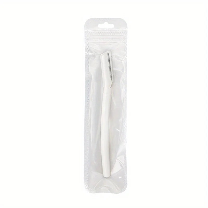 Stainless Steel Eyebrow Trimmer with Comb