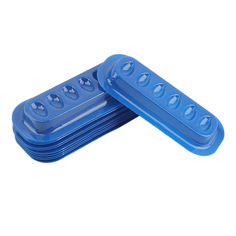 100pcs Disposable Lash Glue Holder Stickers – PVC Adhesive Pallet Pads