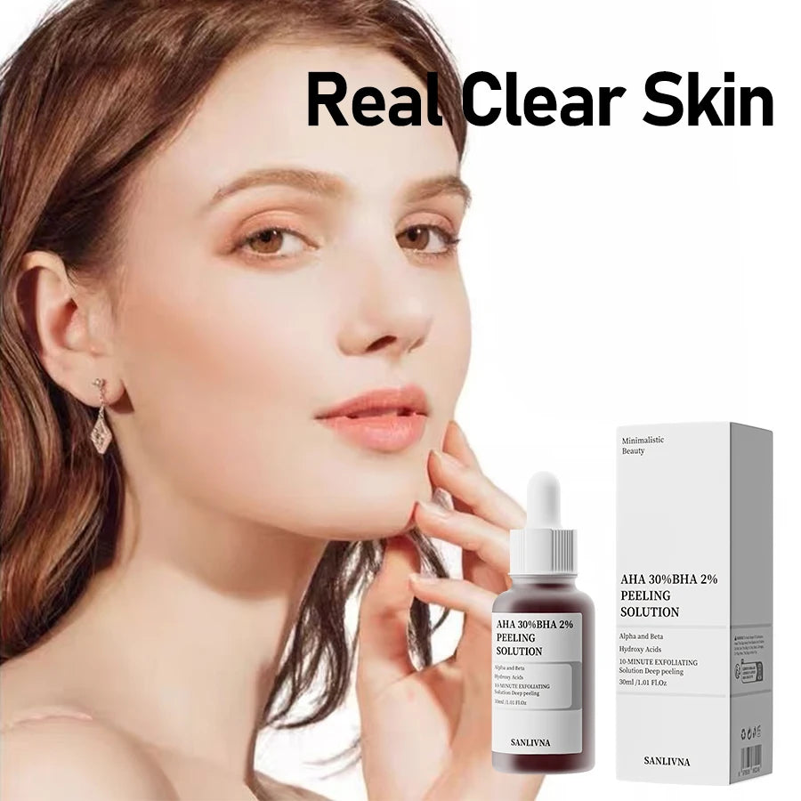 AHA 30% + BHA 2% Exfoliating Serum with Niacinamide & Hexapeptide