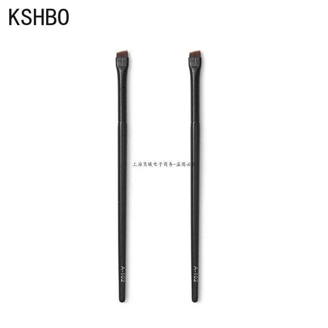 KSHBO 2pcs Brow & Eyeliner Brush Set