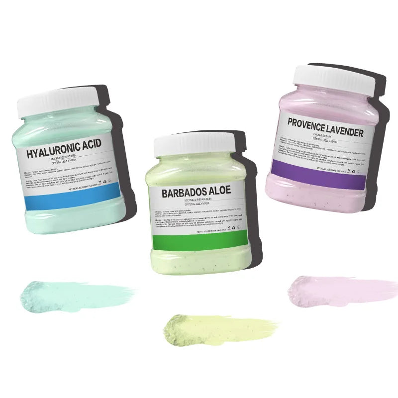 350g 24K Gold Rose Petal Jelly Mask Powder