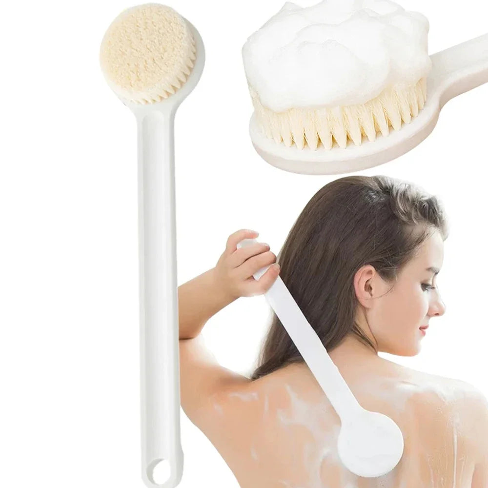 1pc Long Handle Shower Back Brush