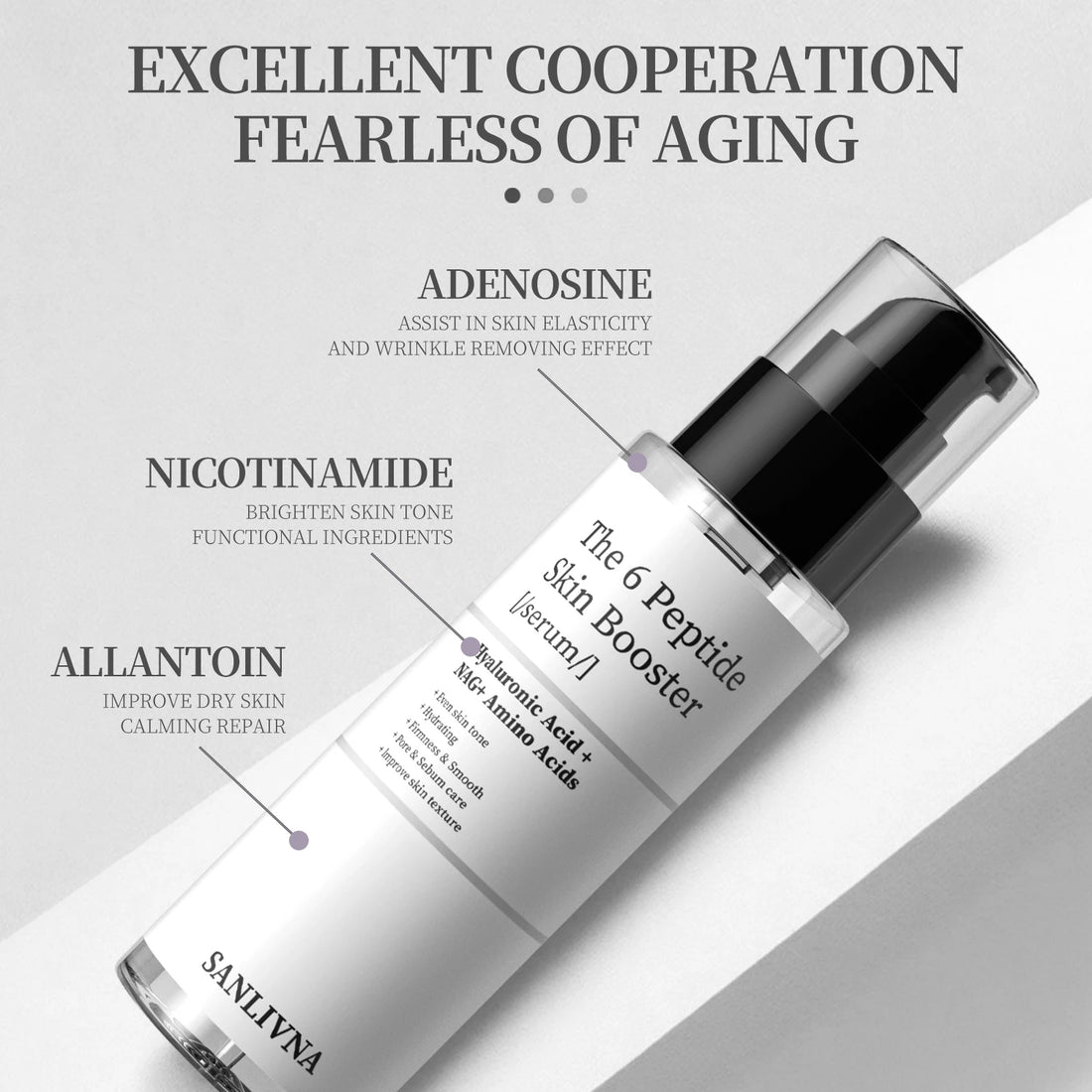 6-Peptide Collagen Facial Essence Set