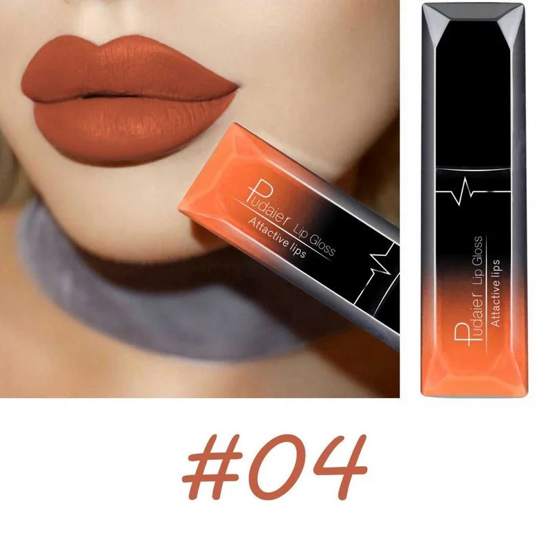17-Color Matte Long-Lasting Liquid Lipstick Set