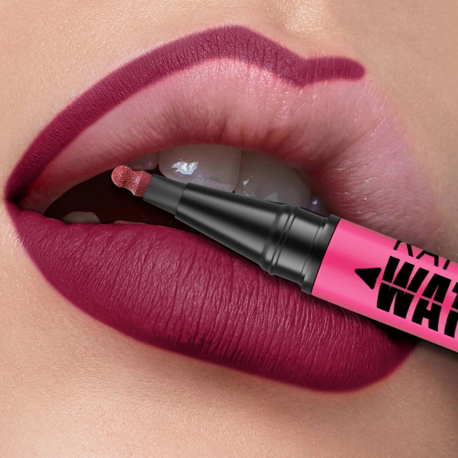 1PC 12-Color Waterproof Matte Lip Liner Pencil