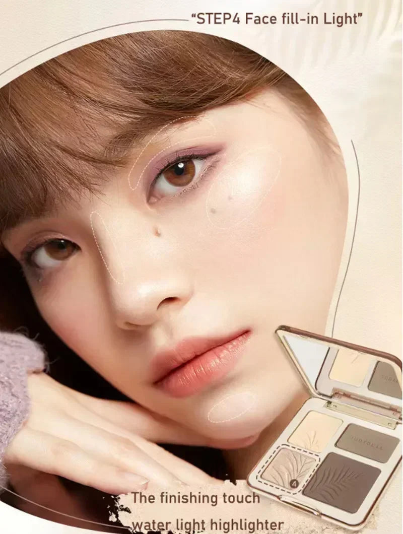 Judydoll 3D Highlighter & Contour Palette