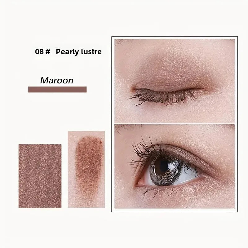 12-Color Pro Eyeshadow Palette – Matte & Shimmer Nudes