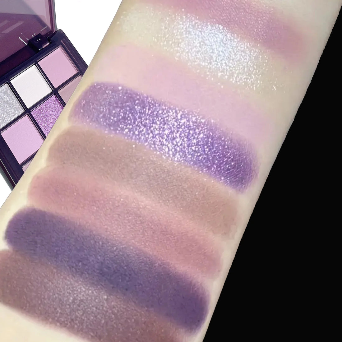 Purple Eyeshadow Palette – 9 Shades