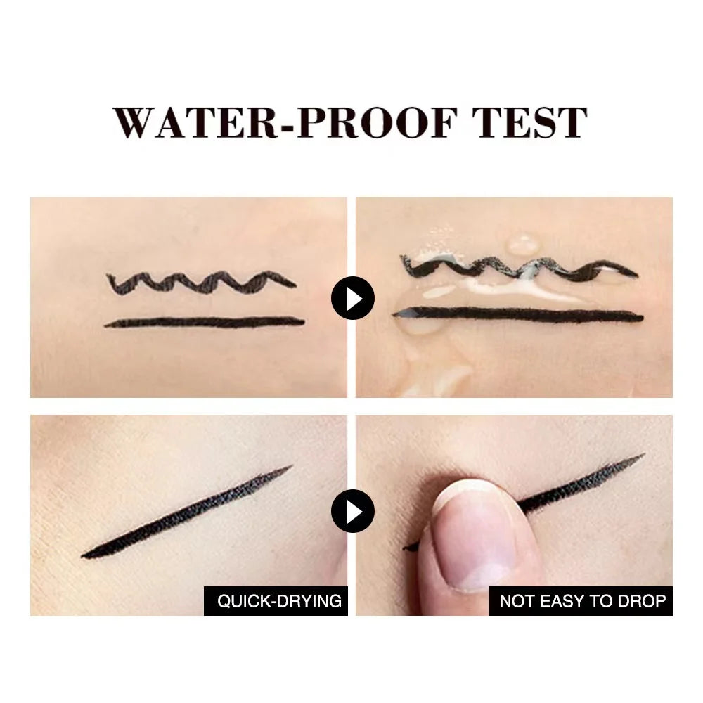 Black Wings Stamp Liquid Eyeliner – Waterproof Cat Eye Pen
