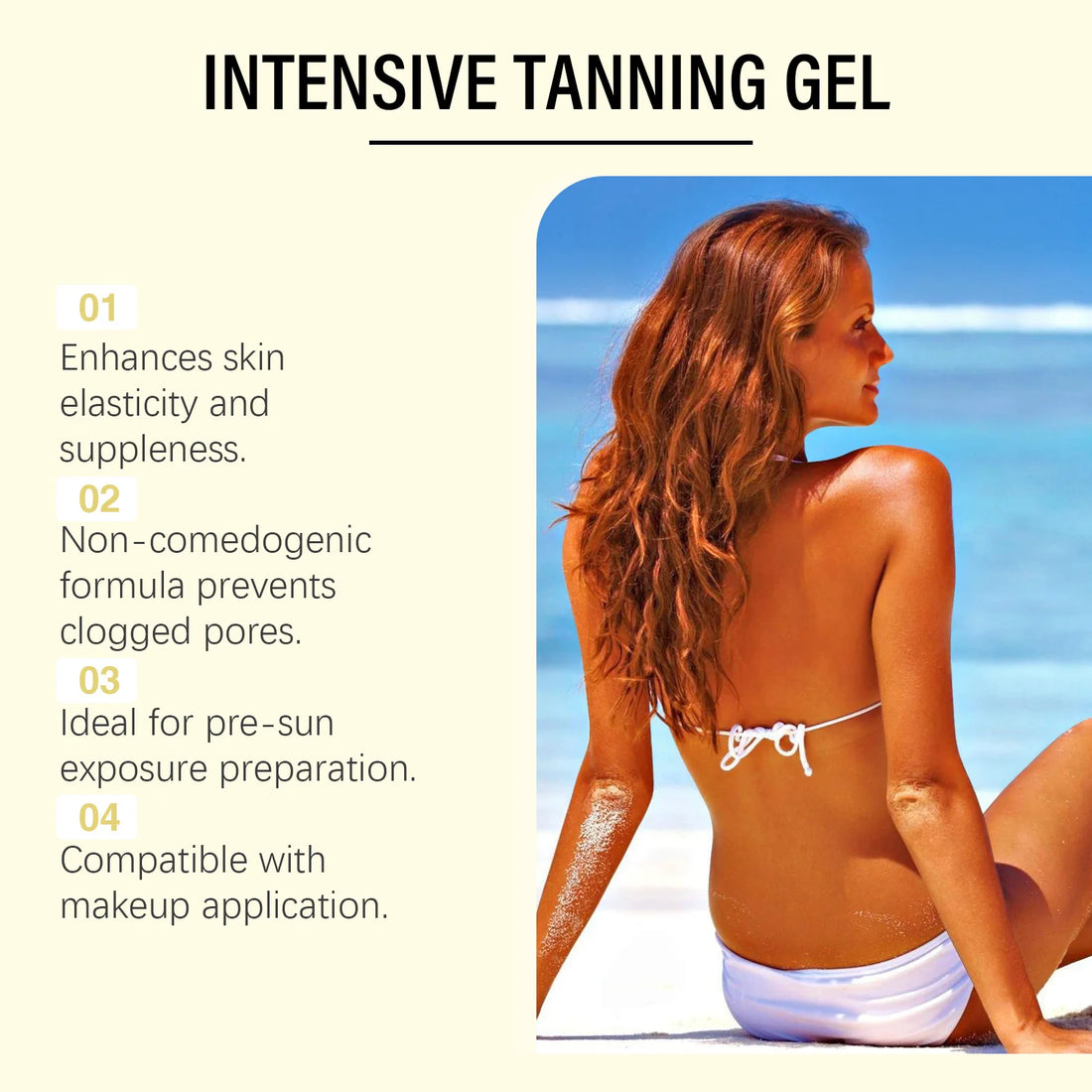 Carrot Tanning Gel – Hydrating Bronzing Gel for Face & Body
