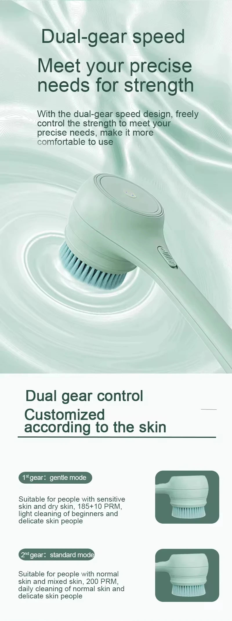 2025 Electric Body Scrub Brush